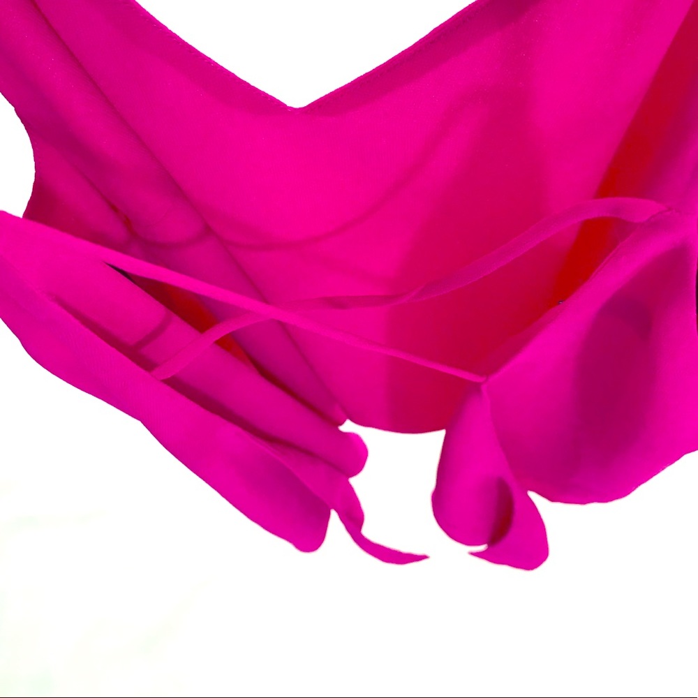 Bebe Backless Sheer Top- Spring wear!! Size:small